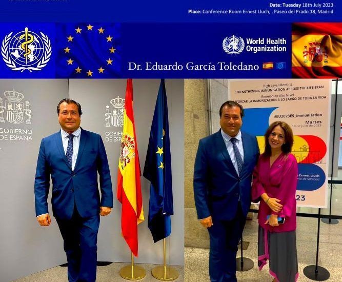 El Dr. Eduardo García Toledano en la reunión de Alto Nivel del ...